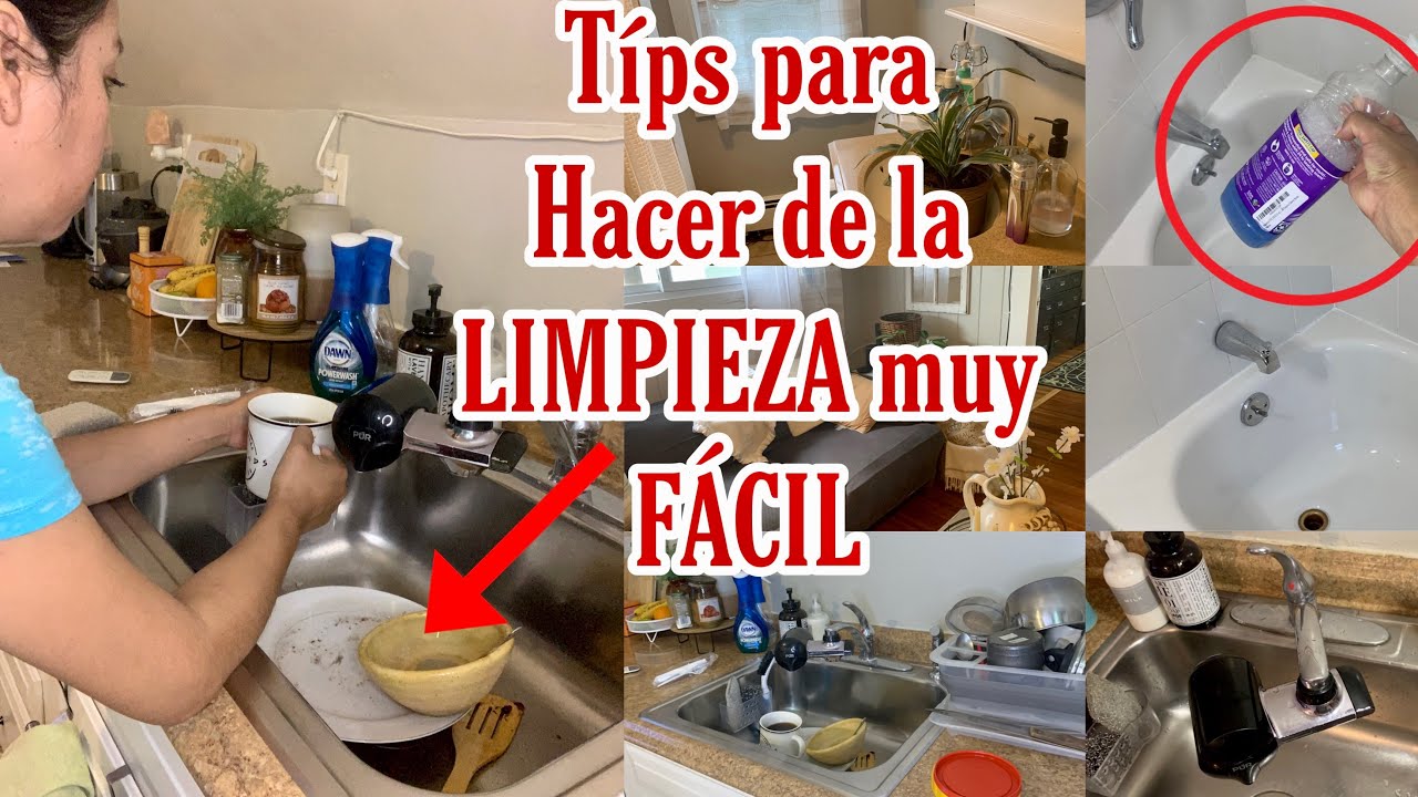 ✅ TIPS de LIMPIEZA DEL HOGAR| TU CASA LIMPIA Y ORGANIZADA SIN CANSARTE DE UNA MANERA FACIL