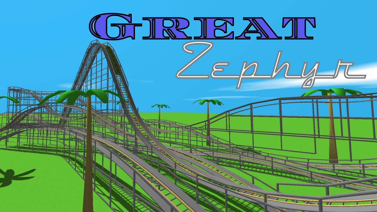 Ultimate Coaster 2 | Great Zephyr POV | CCI Hybrid Coaster