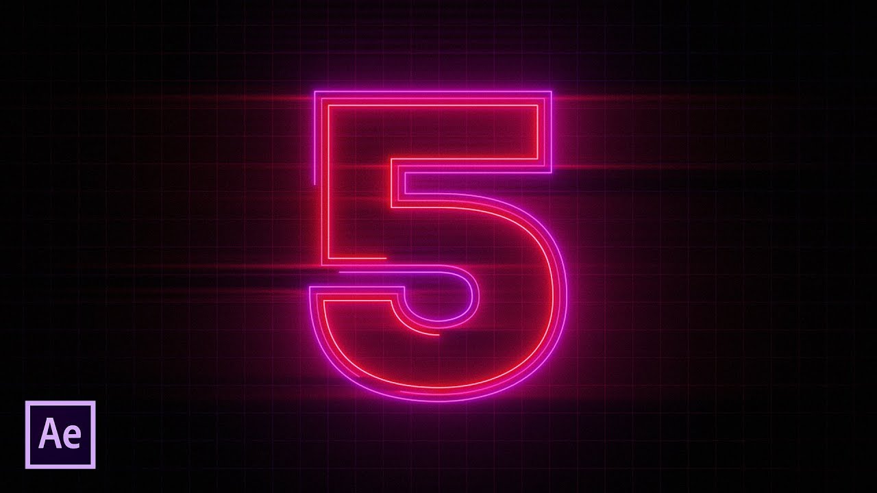 Учебник по After Effects — Анимация светящихся линий в After Effects с Deep Glow