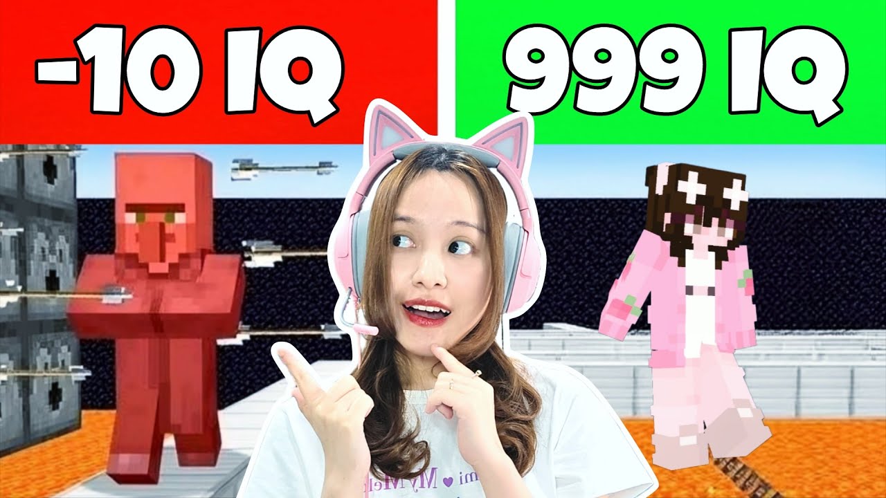 Tes IQ Villager! Mereka Lebih Pintar Dari Aku? [Minecraft Indonesia]