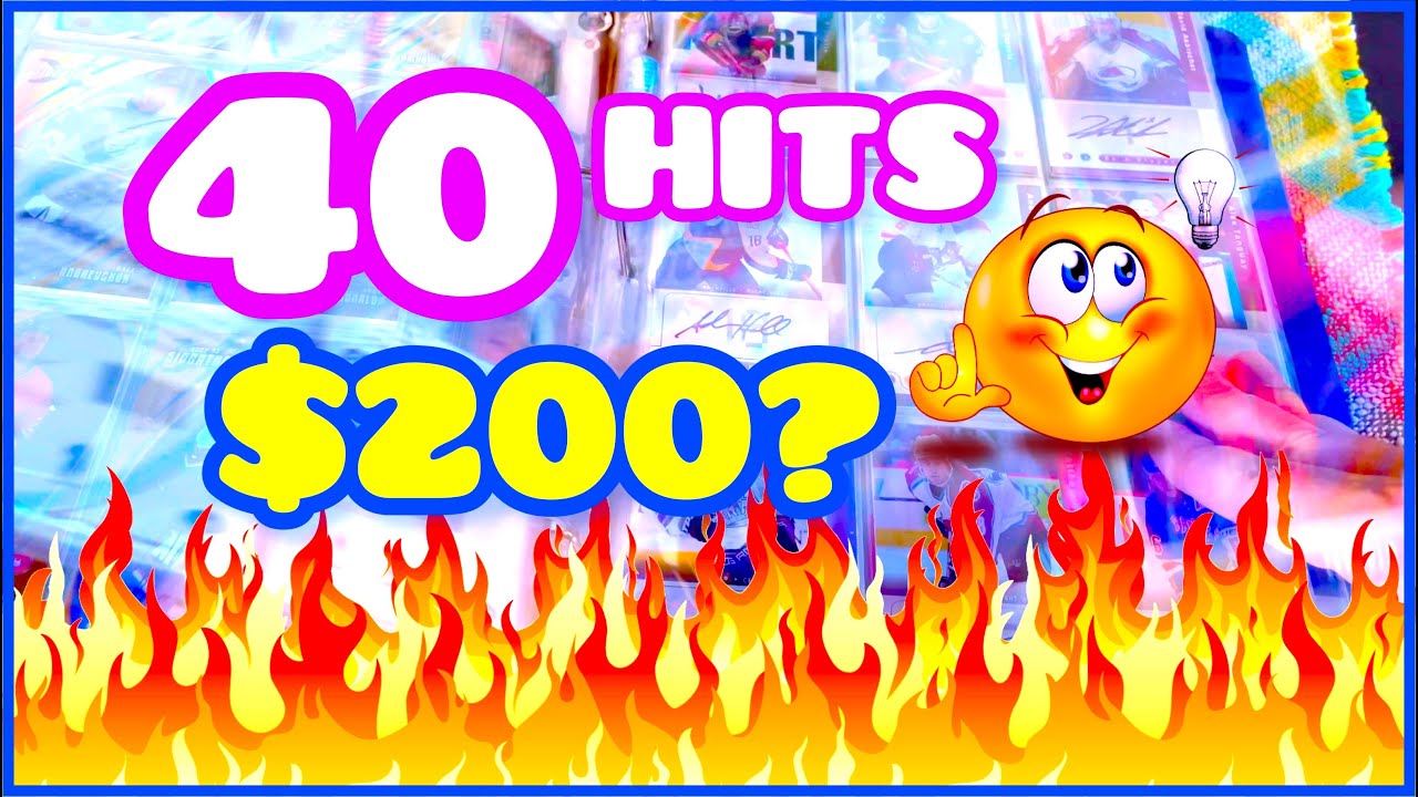 40 Hits for $200?? 2021-22 Leaf Art of Hockey: Affordability in the Hobby (2023)