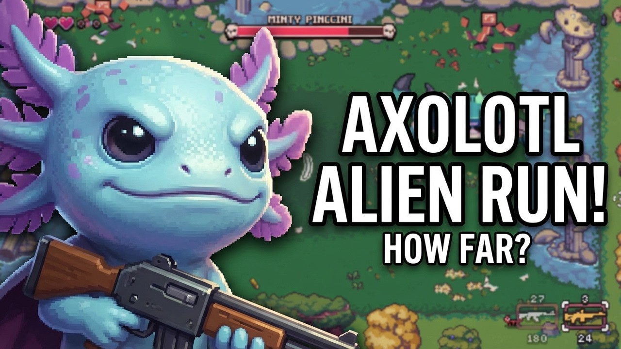 Axolotl Alien Max Level - Strategic Item Run