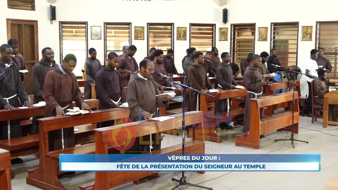 VEPRES : FÊTE DE LA PRÉSENTATION DU SEIGNEUR AU TEMPLE