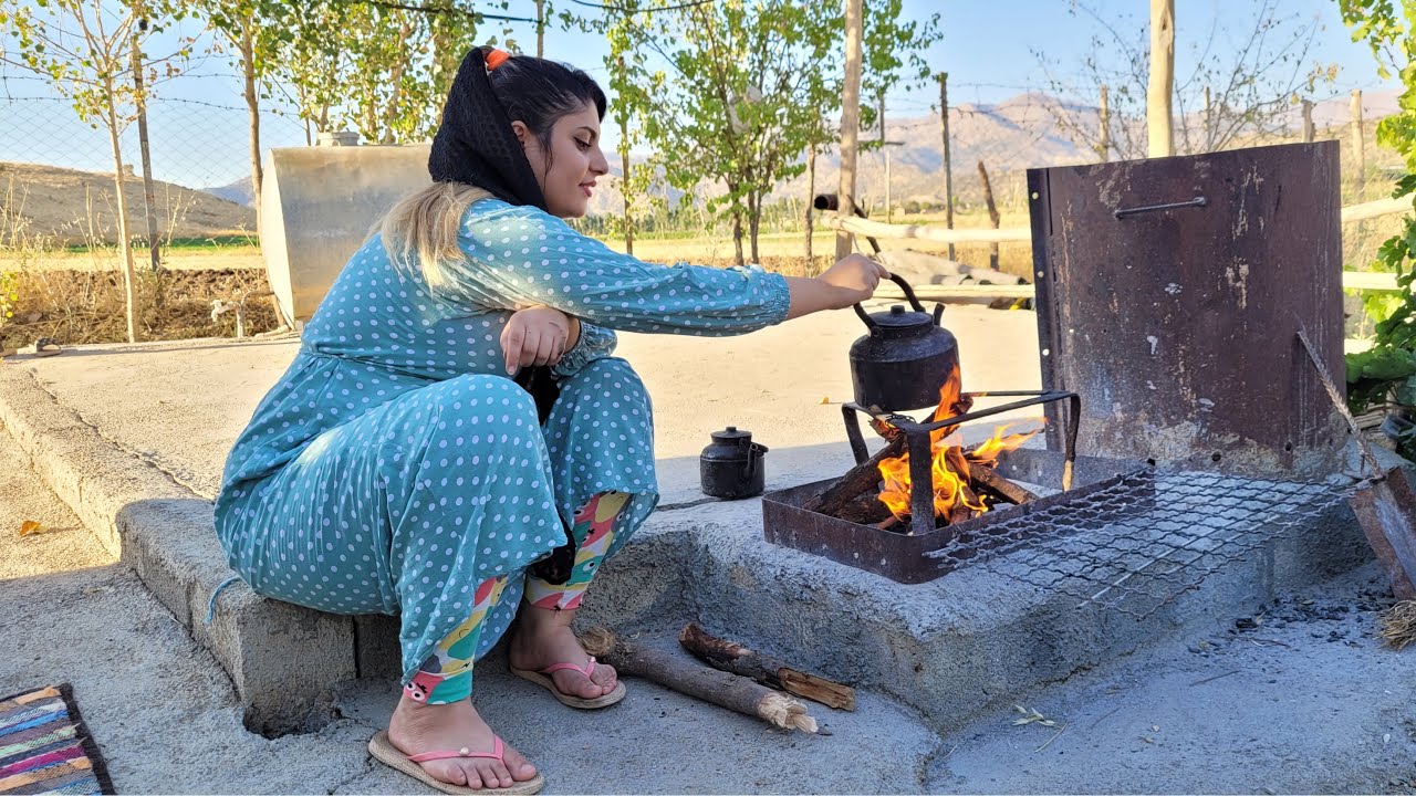 Rural life in Iran | daily routine village life in iran | Nomadic life in iran