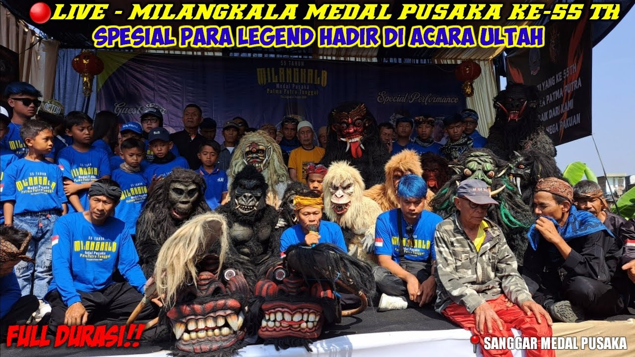 🔴LIVE - TEPAK BUBUKA MILANGKALA MEDAL PUSAKA KE-55 TH SPESIAL PARA LEGENDARIS HADIR 1/9/24