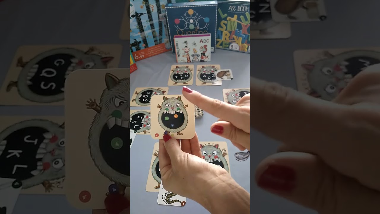 Djeco - ABC Miam!, juego de cartas, en CuCuToys