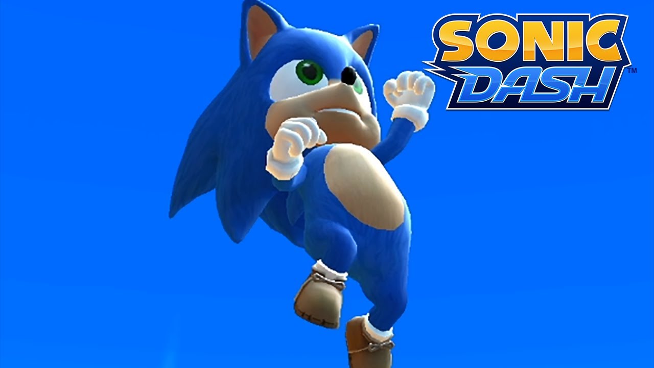 Sonic Dash: Sonic Movie Event - Baby Sonic Gameplay Footage