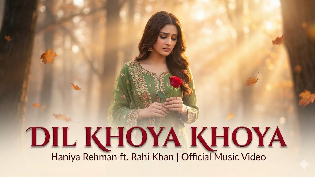 Dil Khoya Khoya | Haniya Rehman ft. Rahi Khan | Official Music Video | Heart Touching Song 2025