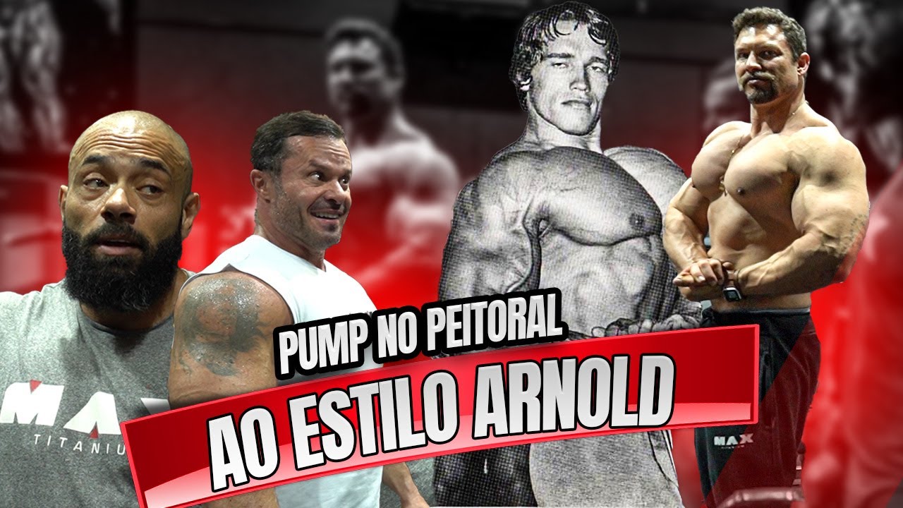 PEITORAL DO ARNOLD? FIZEMOS O TREINO DELE