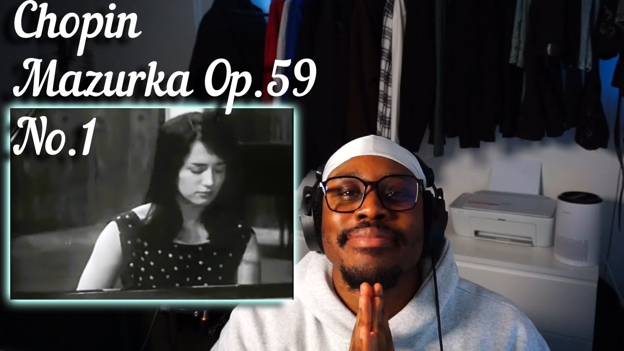 Reacting to Chopin’s Mazurka Op. 59 No. 1 — Marta Argerich Performance