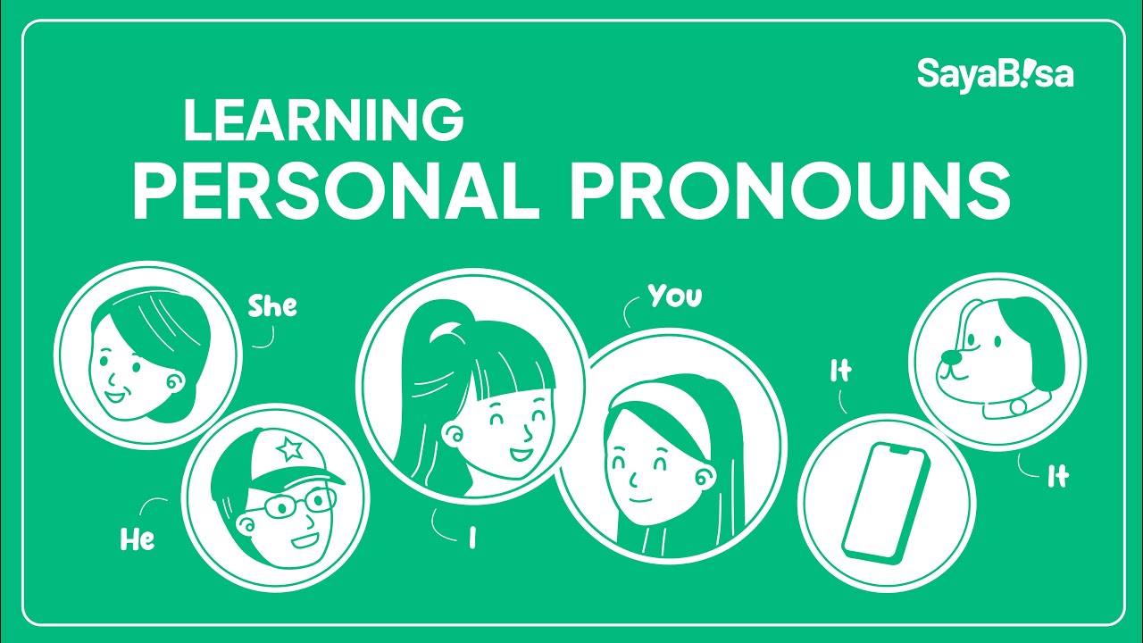 Personal Pronouns | English | SayaBisa