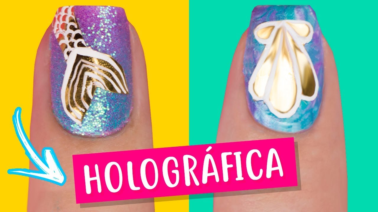 FIZ UMA SEREIA DE OURO NAS MINHAS UNHAS