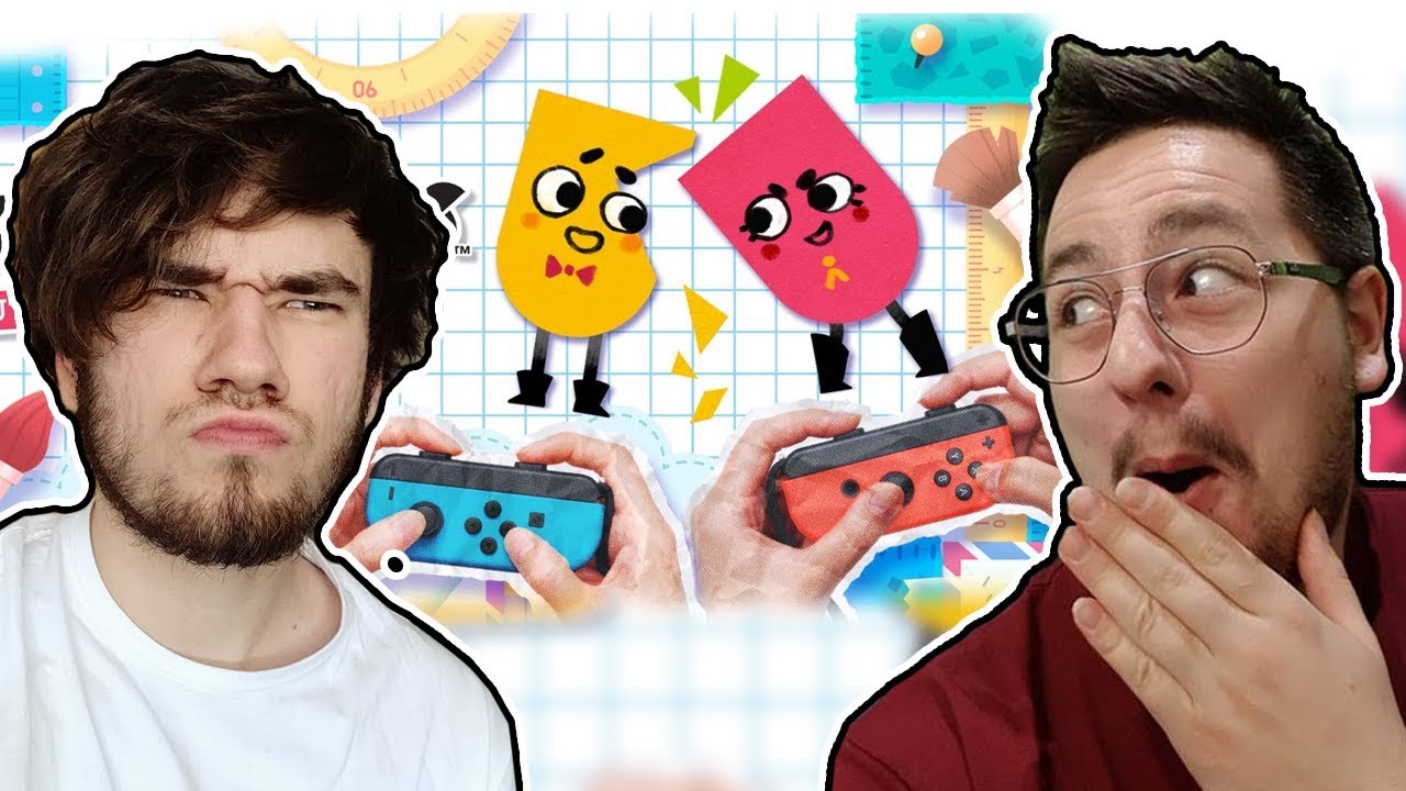 WYCIĄŁ MI... sami zobaczcie co :D - Snipperclips | ZIO i CZOKLET