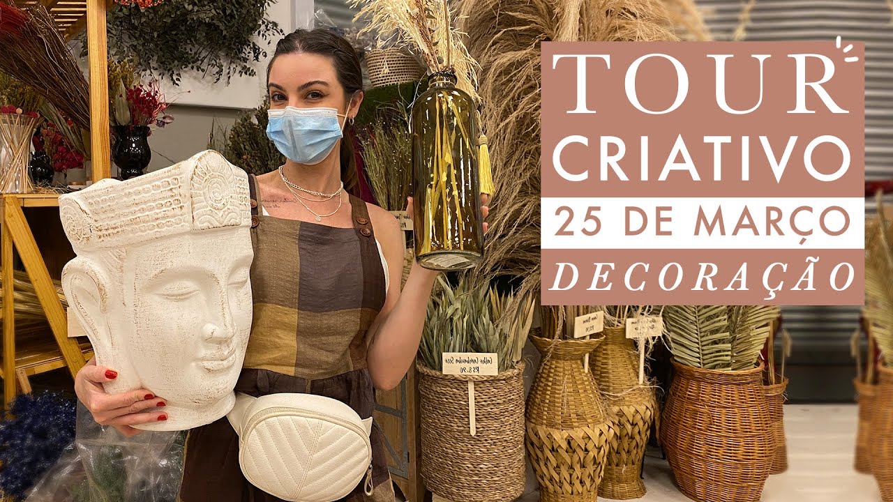 Tour Criativo pela 25 de março | Lojas incríveis de decoração