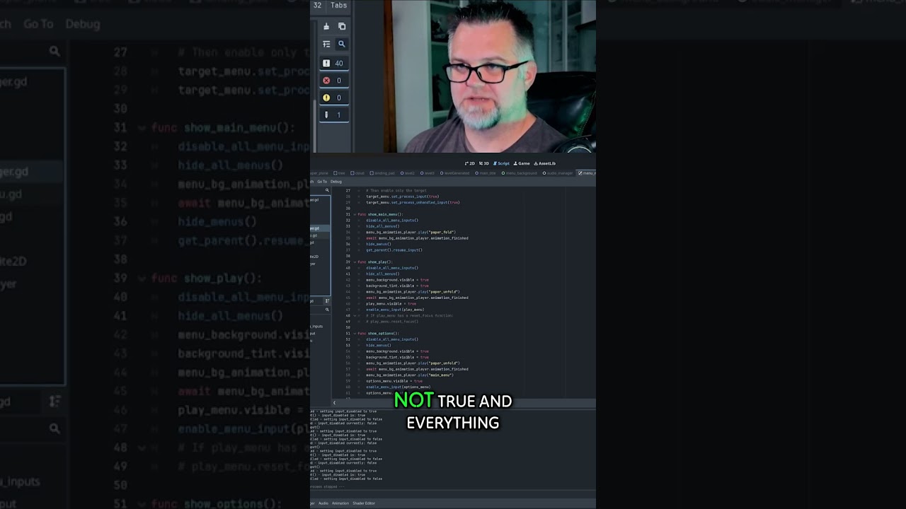 Game Dev Nightmare: Menu Overlays & Input Issues!