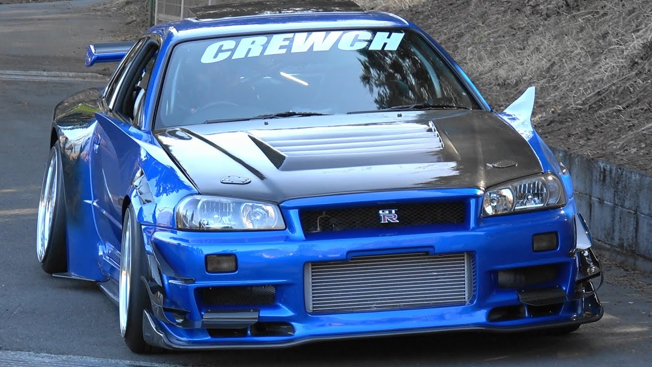 R34スカイライン祭り 2024 会場内移動 R34 SKYLINE FESTIVAL