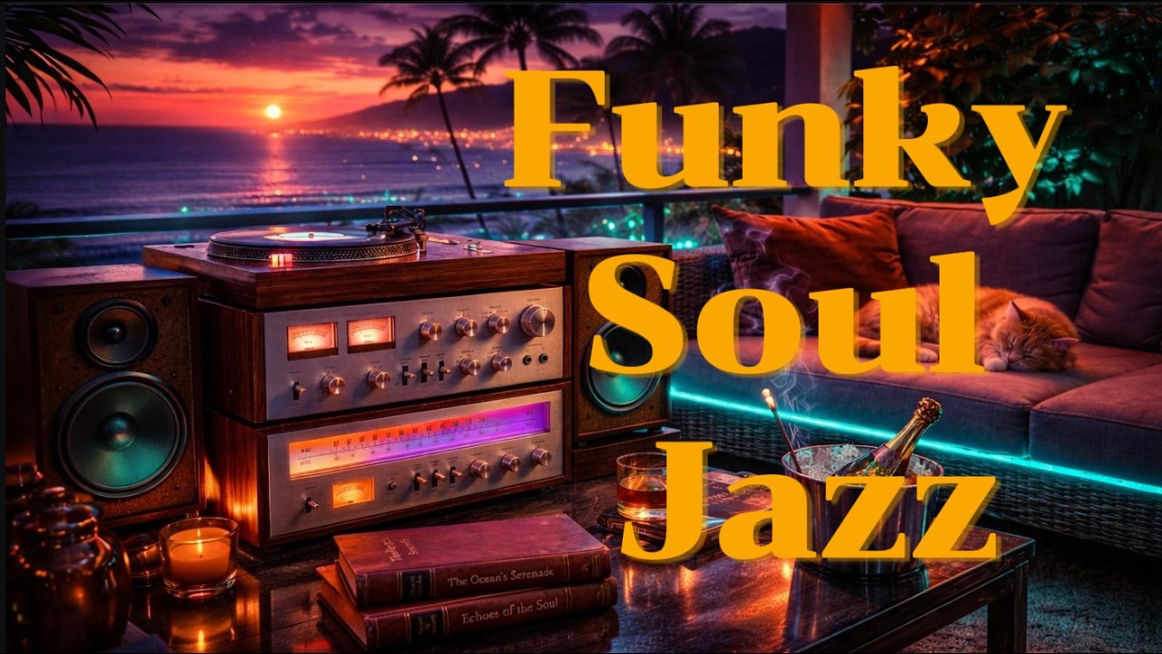 Funky Soul Jazz - The Ultimate Fusion of 1 Hour Soul & Funky Jazz Experience
