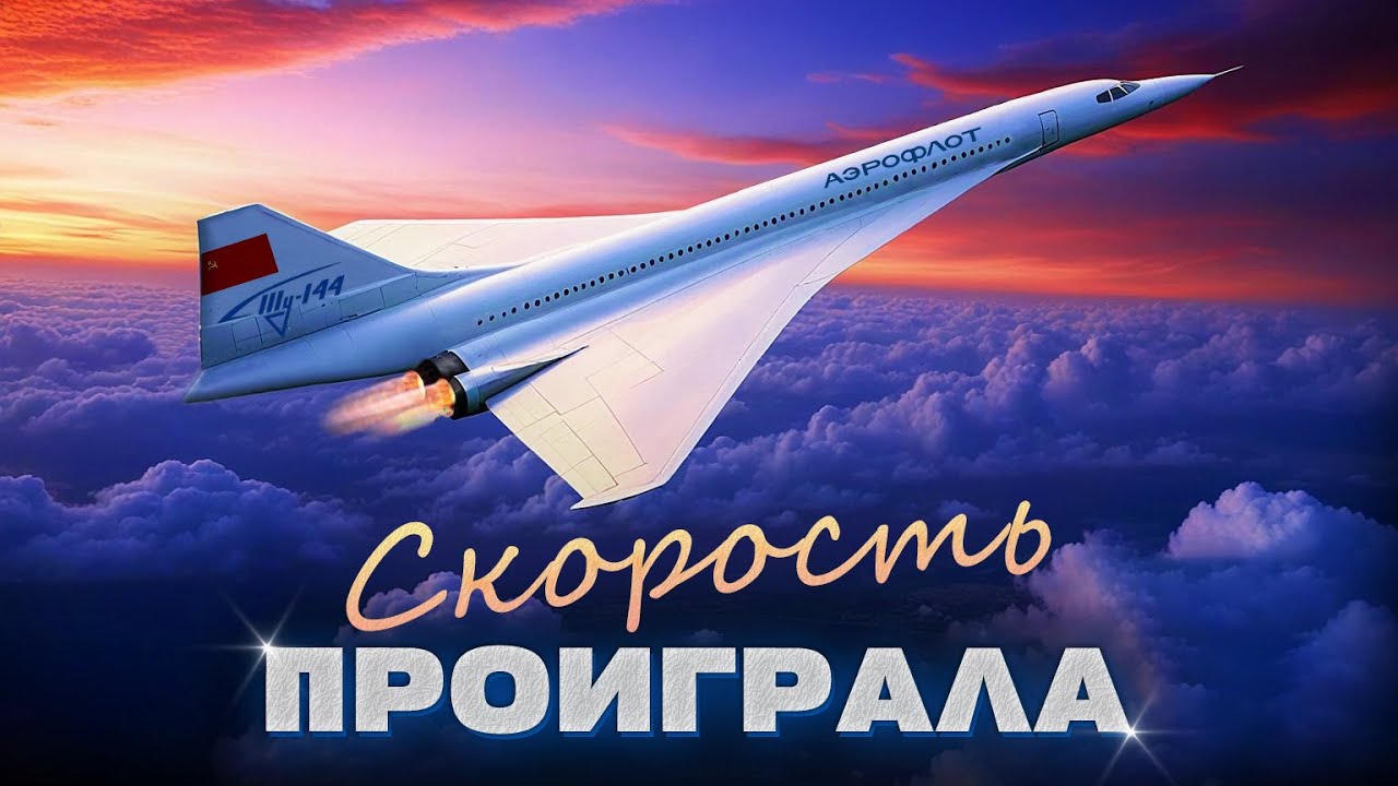 Проблемный сверхзвук: почему Ту-144 и Конкорд прекратили полёты
