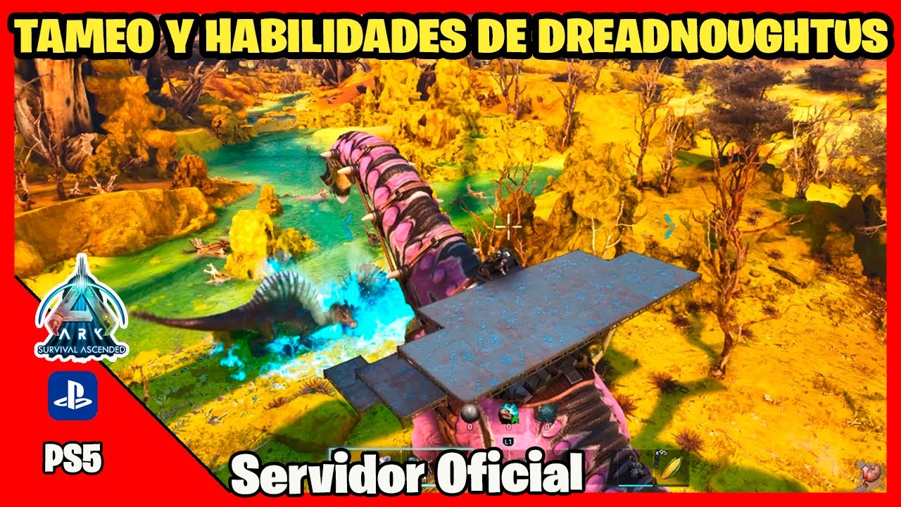 Todo sobre DREADNOUGHTUS | ARK Ascended