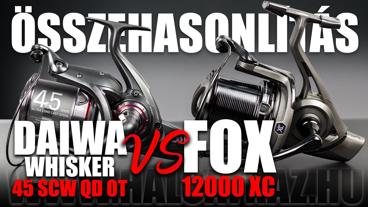 A nagy összehasonlítás! -  Fox VS Daiwa 1.Rész