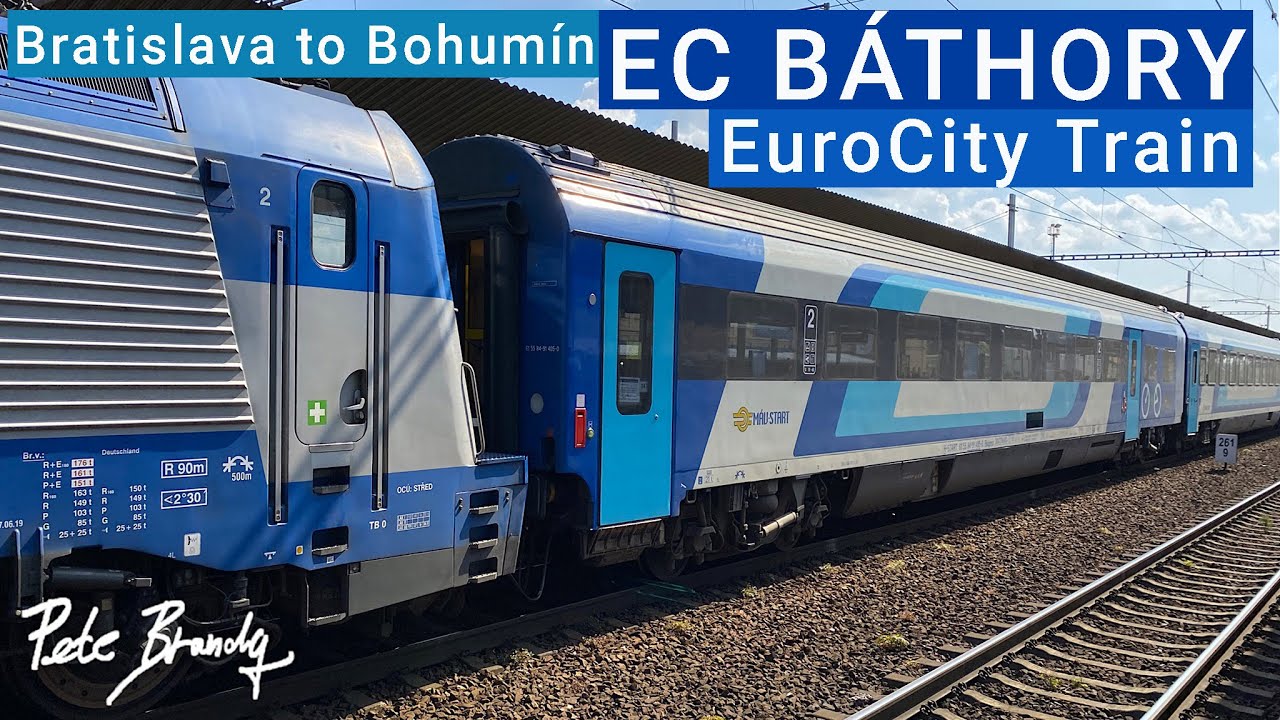 TRIP REPORT | EC BÁTHORY EuroCity Train | MÁV-START | Bratislava to Bohumín | 1st class