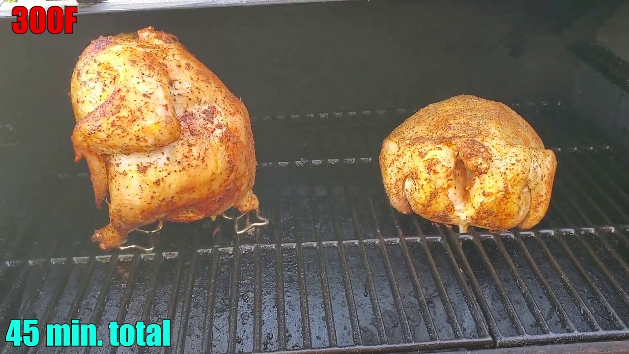 Beer Can Chicken on the Pellet Grill (The Backyard Griller)