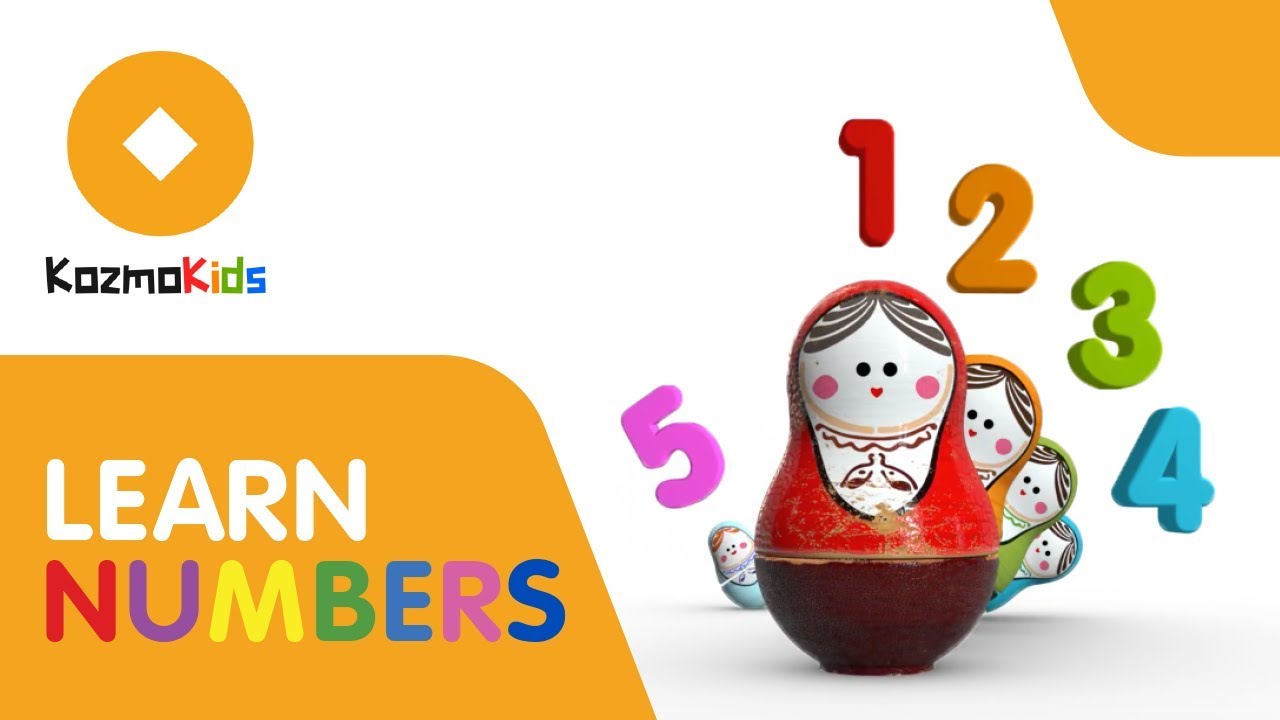Learn Numbers - Numbers & Counting Educational Video - Kozmokids