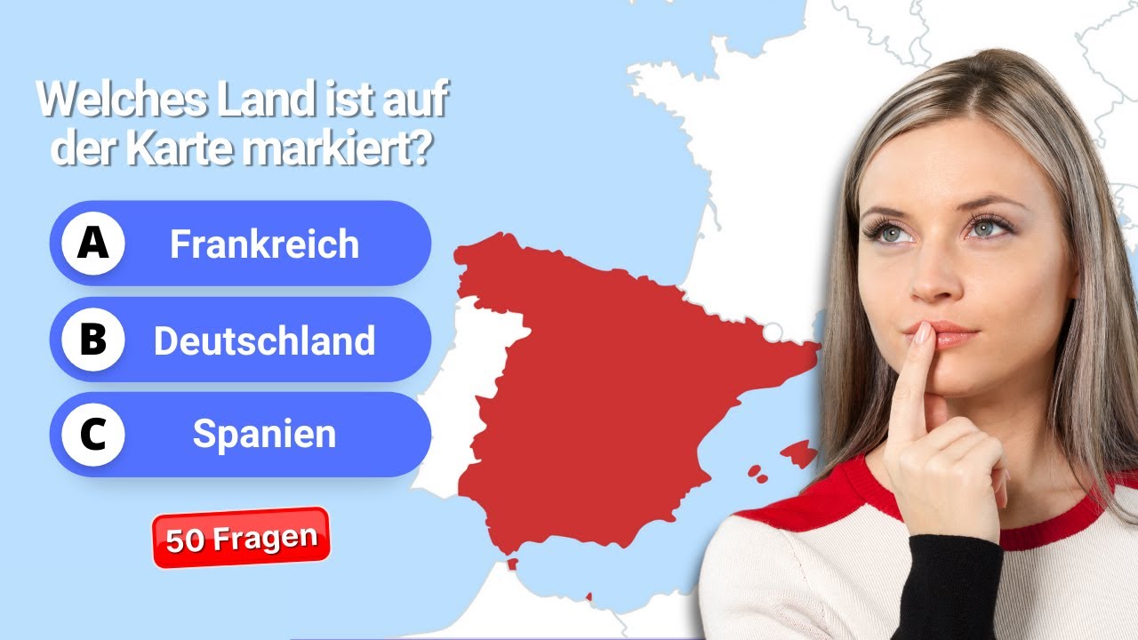 50 Fragen: Kannst du alle Länder auf der Weltkarte erkennen? Nur 5% schaffen alle!