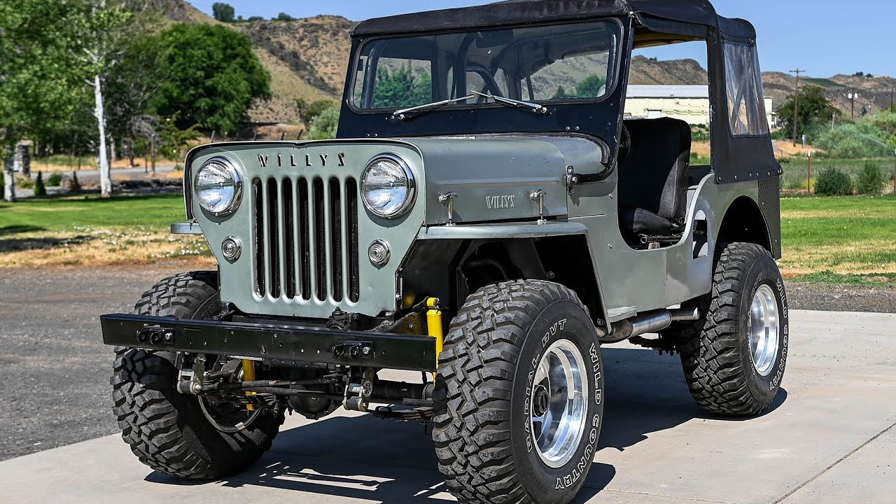 1954 Willys CJ-3B – The High-Hood Legend of Off-Road History