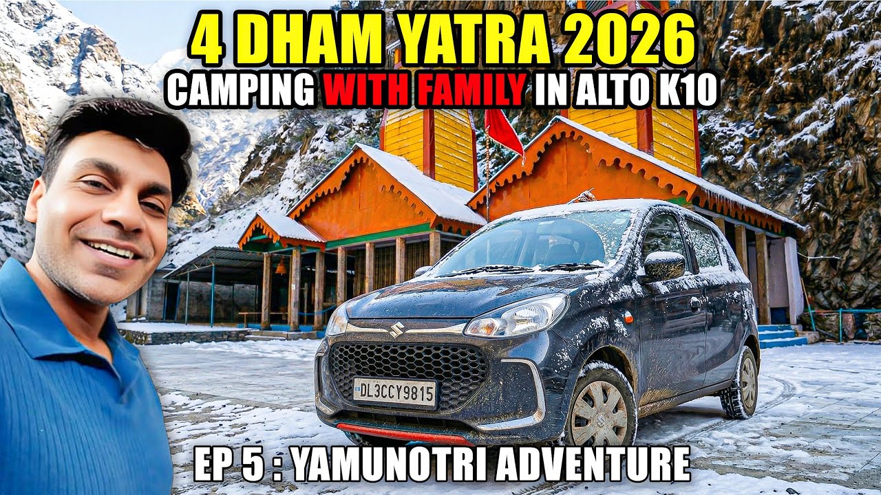 Alto K10 Se Pahunch Gaye Yamunotri Dham 😍 | Mushkil Safar Ka Happy End!