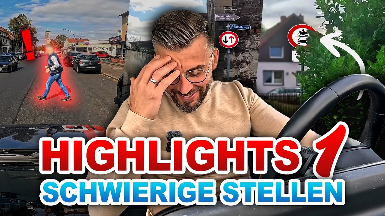 SPECIAL: Schwere Situationen aus der Fahrprüfung l Darauf achtet der Prüfer l Fahrprüfung PKW 🚘