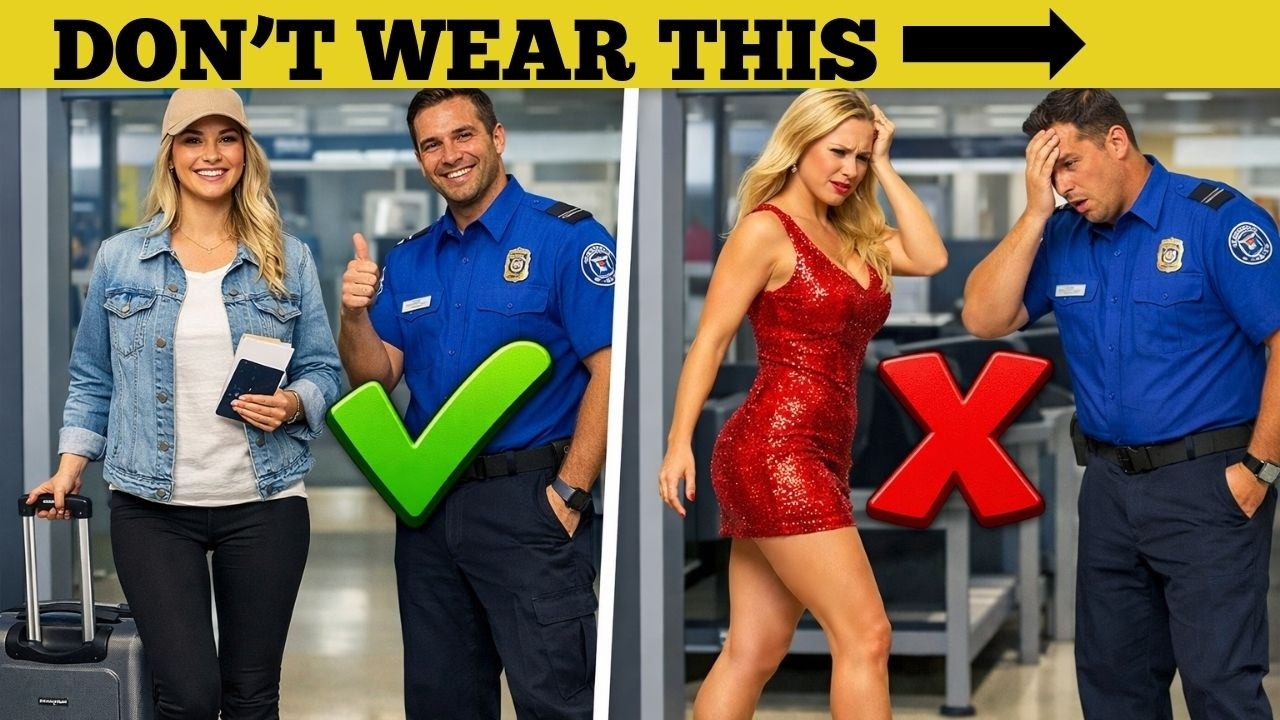 6 Outfits Not to Wear to the Airport (TSA Will Stop You)