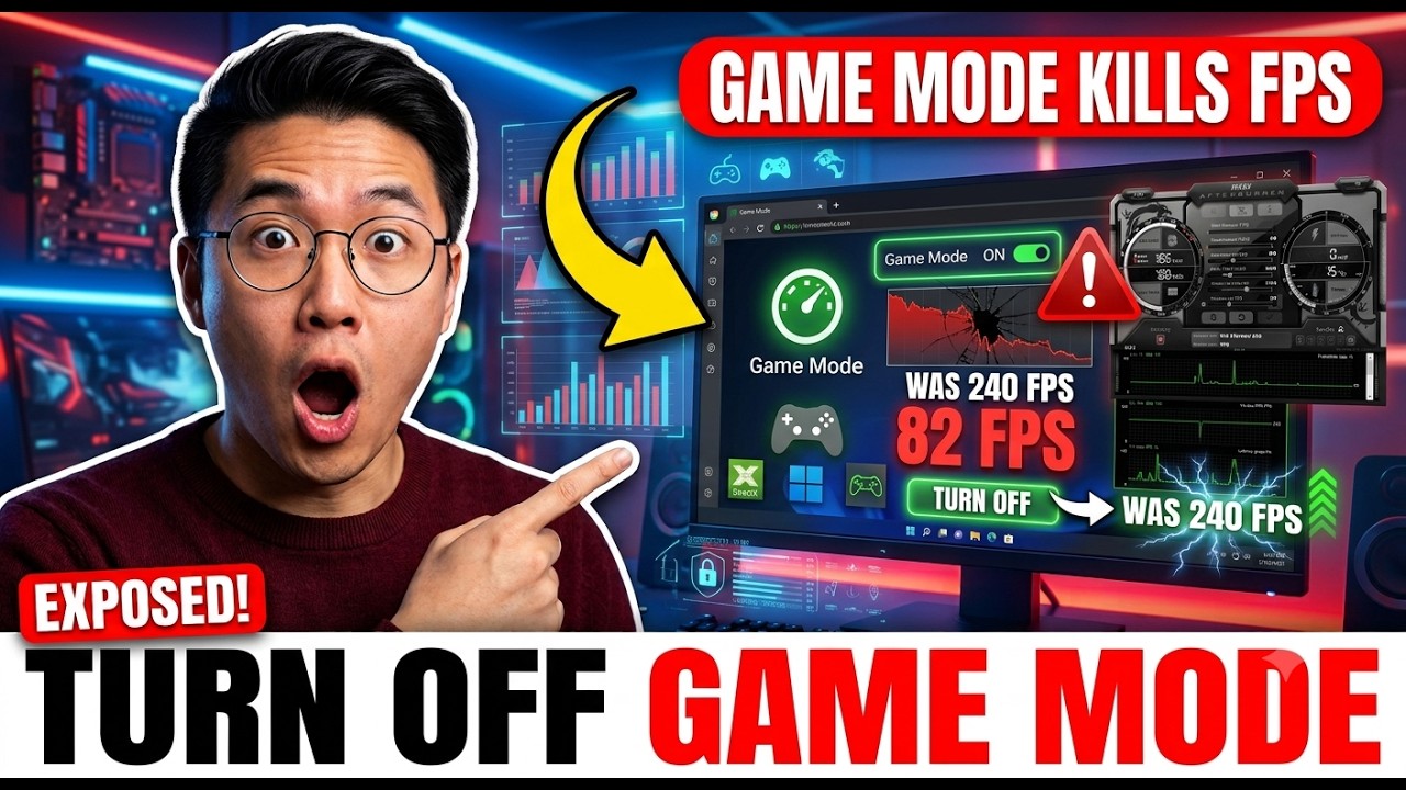 WHY WINDOWS 11 GAME MODE IS ACTUALLY RUINING YOUR FPS (TURN IT OFF!)