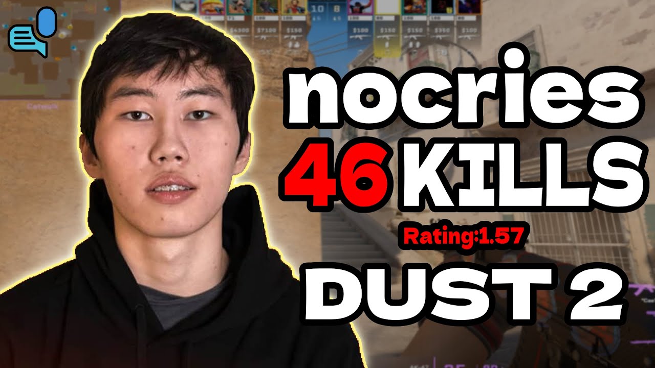 nocries 46 KILLS | Dust2 FACEIT NA | +VOICE | Dec 31, 2025