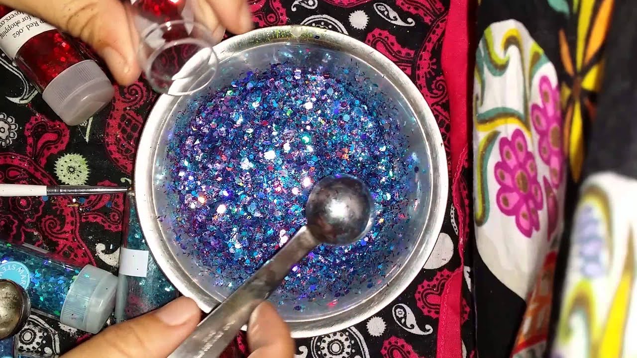 The little Mermaid Ariel glitter mix
