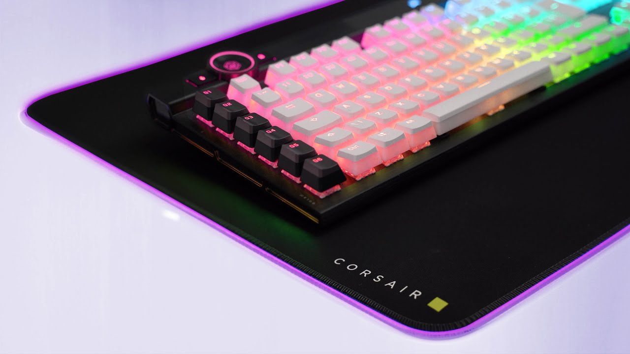 Обзор коврика для мыши Corsair MM700 RGB Extended и подсветки Katar Pro XT!