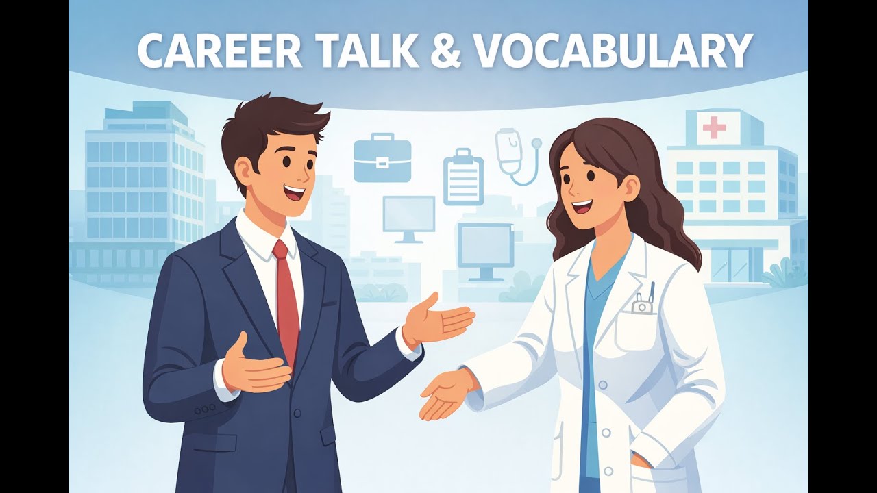 Guess the Job! 👩‍⚕️👨‍✈️ | English Vocabulary Game & Career Talk