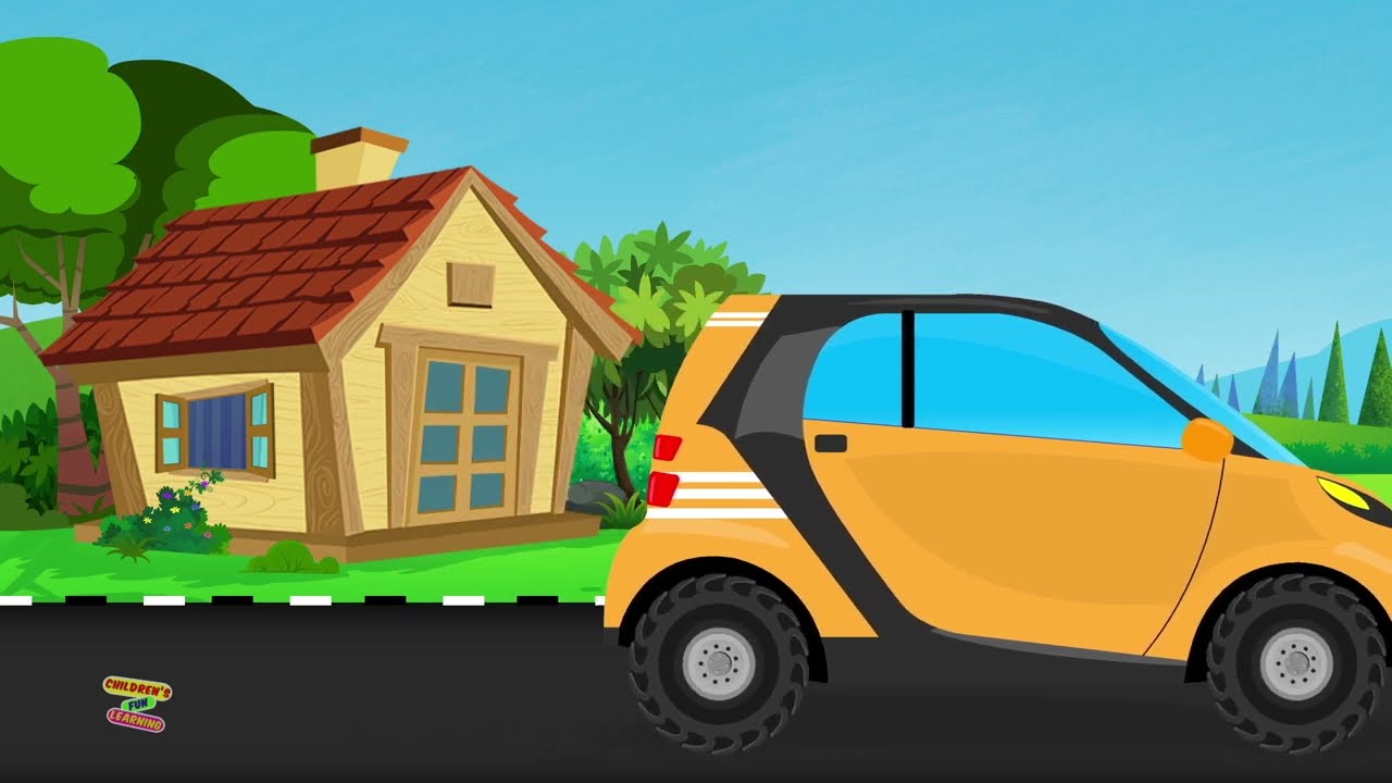 Sub Compact Car Wash, Cartoon Video For Kids