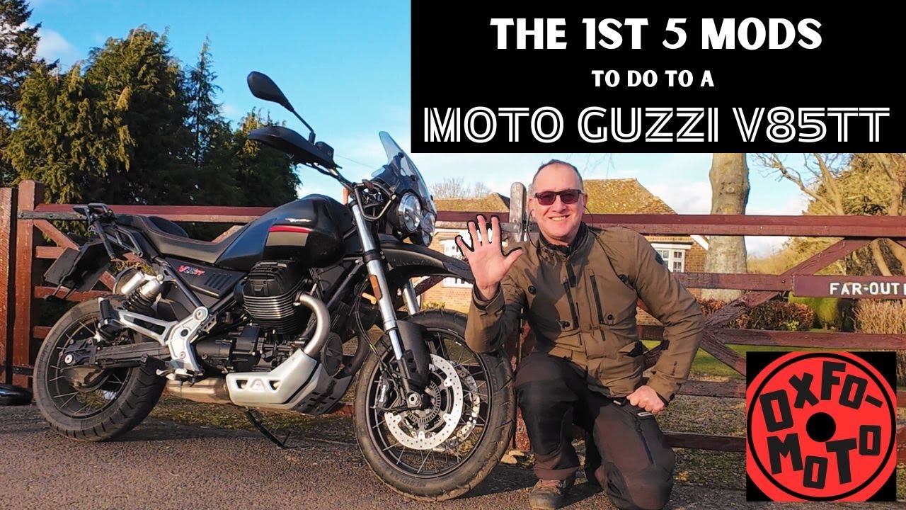 Moto Guzzi V85TT  - The First FIVE Modifications