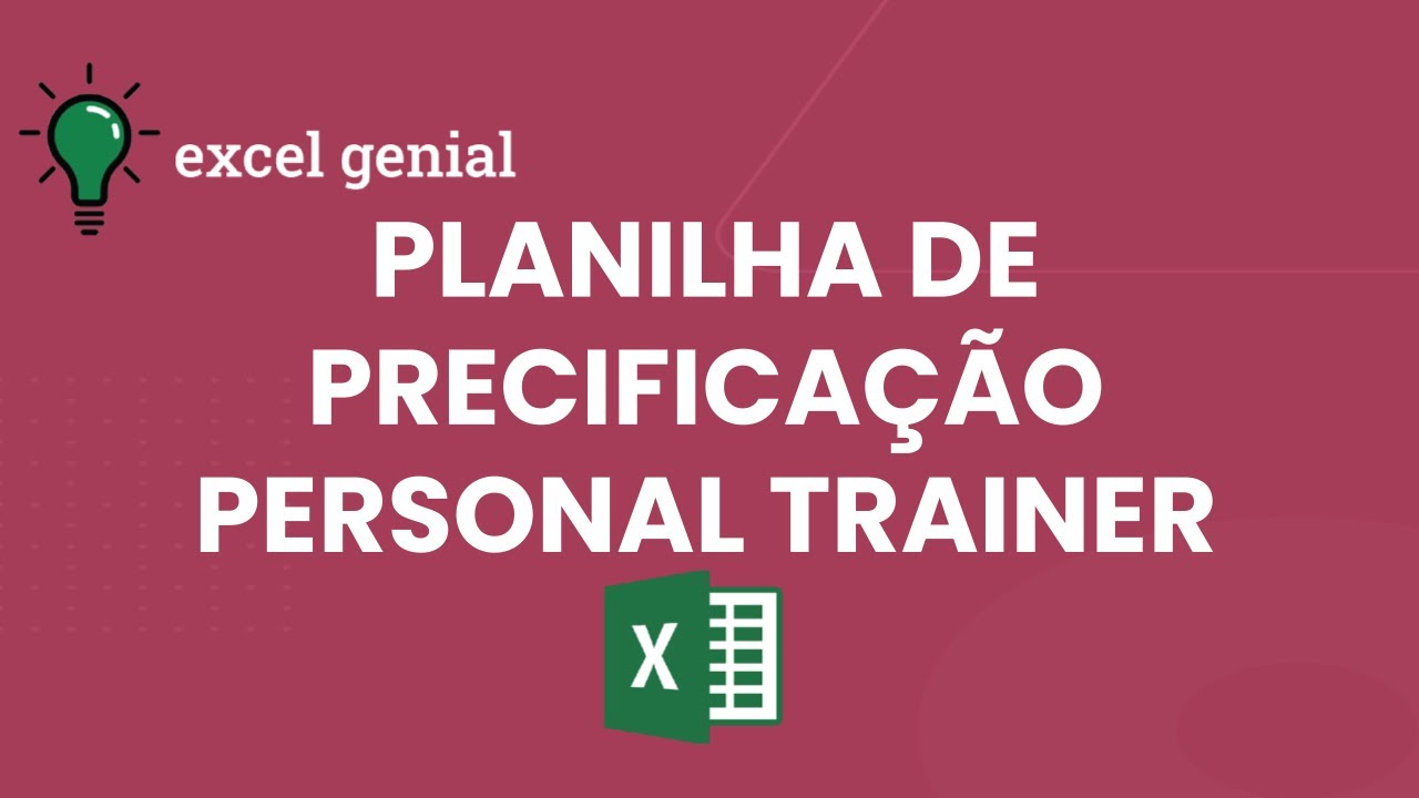 Planilha de PRECIFICAÇÃO para PERSONAL TRAINER: precifique com segurança