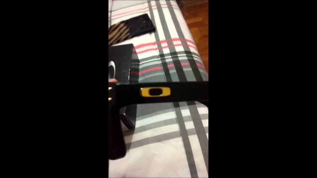 Diferenças entre óculos Oakley original
