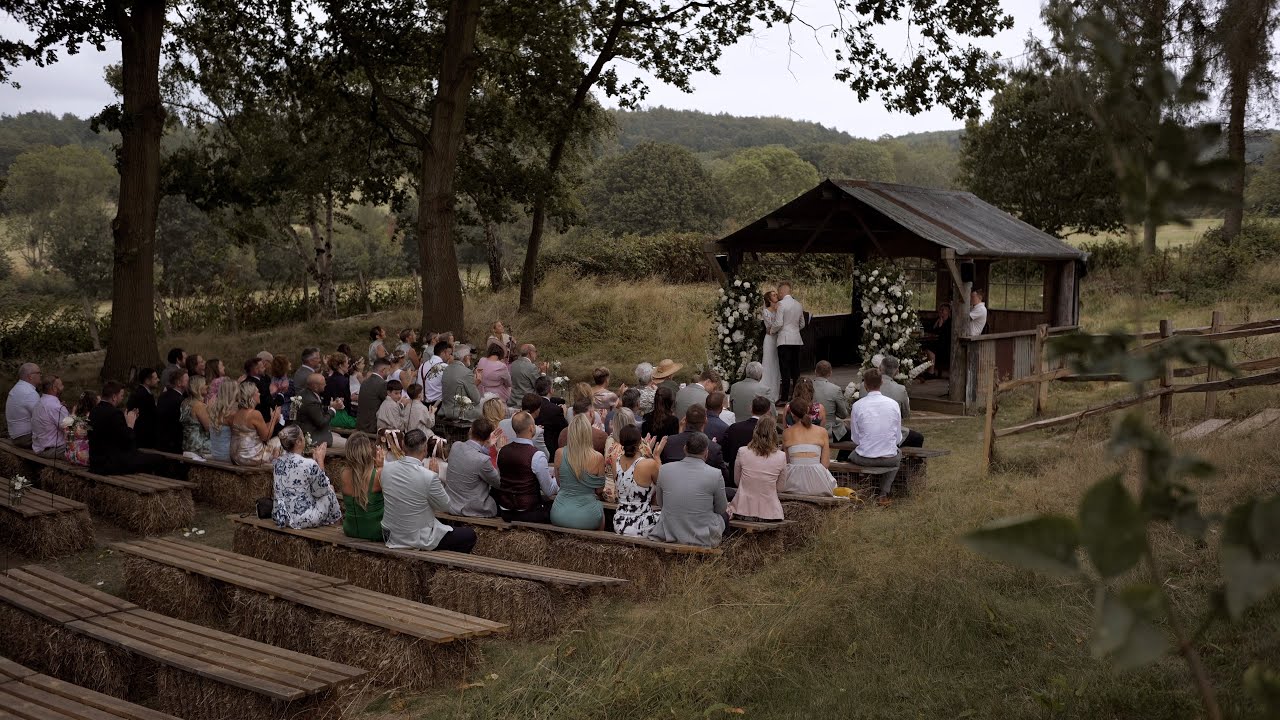 Oak Tree Barn Wedding Video // Kent, UK // Amy & Tim