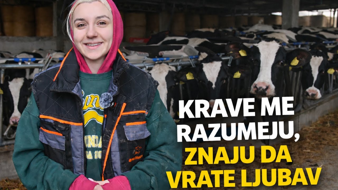 Sofija ima 25 godina, sama vodi farmu i zna svakoj kravi ime