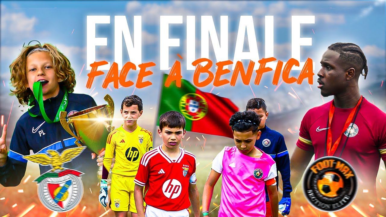 EN FINALE FACE À BENFICA 🤩 [VLOG PORTUGAL TOURNOI U11]
