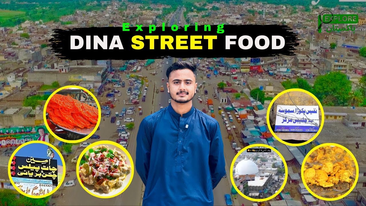 “Exploring Dina Street Food 🍢 | Hidden Flavors of Pakistan”
