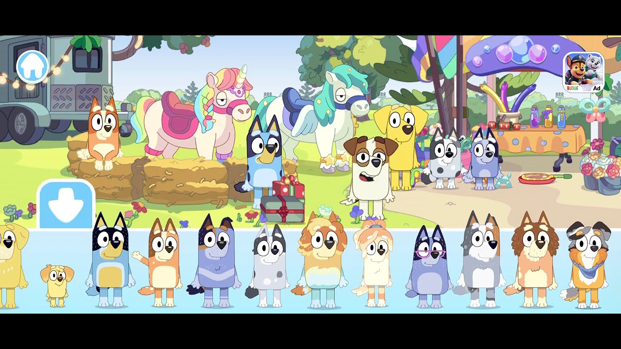 Bluey Let's Play Mobile Game | 14 Minutes of Fun Gameplay on Android 🎮💙