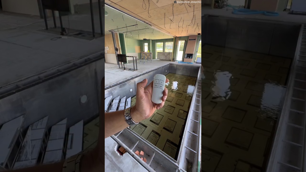 He Built A Secret Swimming Pool Inside His House! 🤫🏊&zwj;♂️#fact