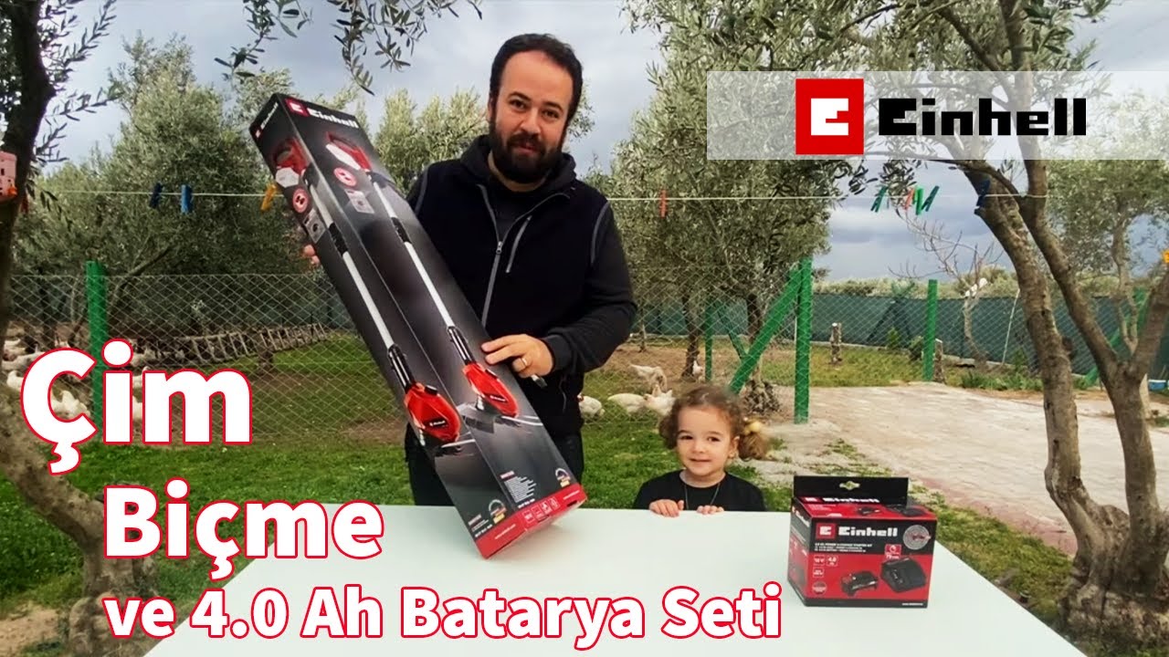 Çim Biçme ve Kenar Kesme Aletim! / Einhell GE-CT 18 Li ve Einhell 18V 4,0 Ah #hobi #einhell #bahçe