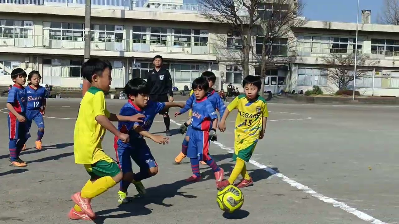 県央大会準決勝　バディー中和田VSレガーレ座間（前半）