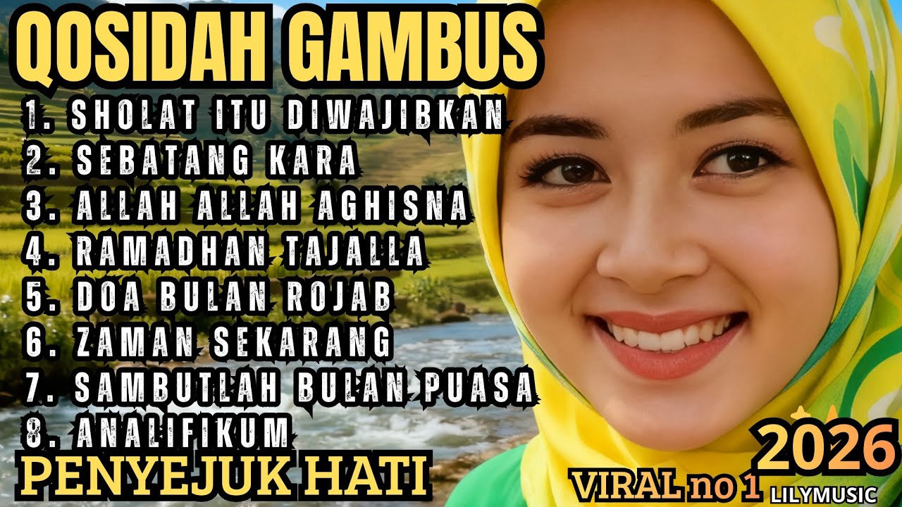 KOLEKSI QOSIDAH MERDU TERBAIK 2026 ‼️ SPESIAL MENYAMBUT HARI RAYA / MUSIK ISLAMI PENUH MAKNA 
